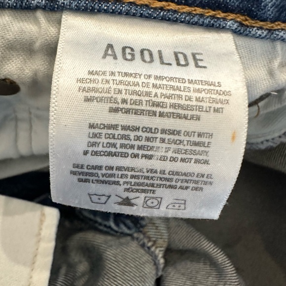 Agolde straight jean - Picture 5 of 7